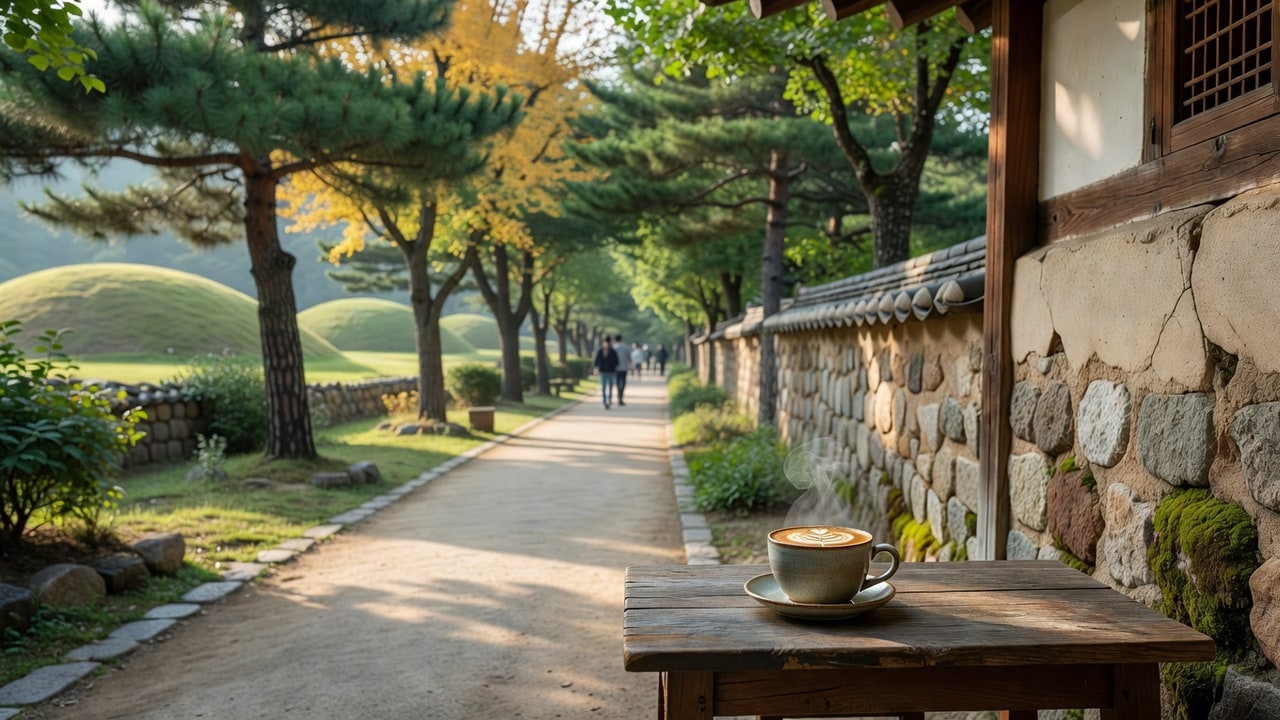 경주 카페와 문화재를 같이 묶는 장소 추천 코스
