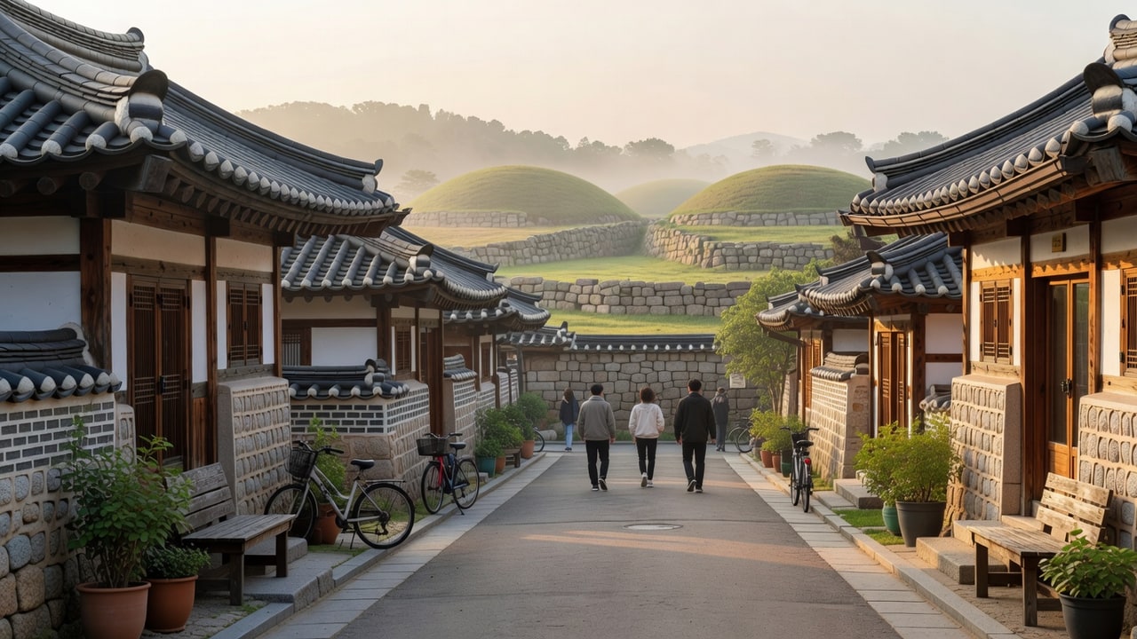 황리단길 붐비기 전 걷는 순서: 대릉원과 같이 묶기